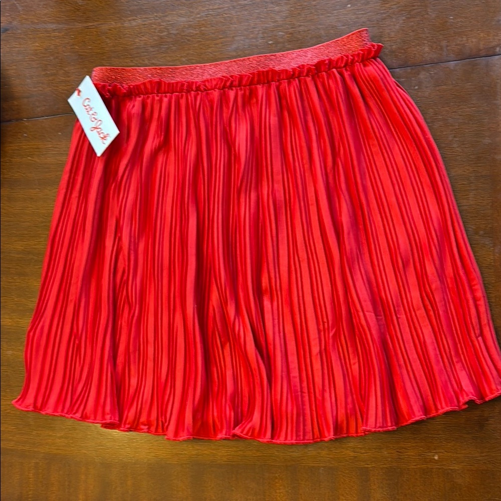Red Pleated Skirt by Cat & Jack